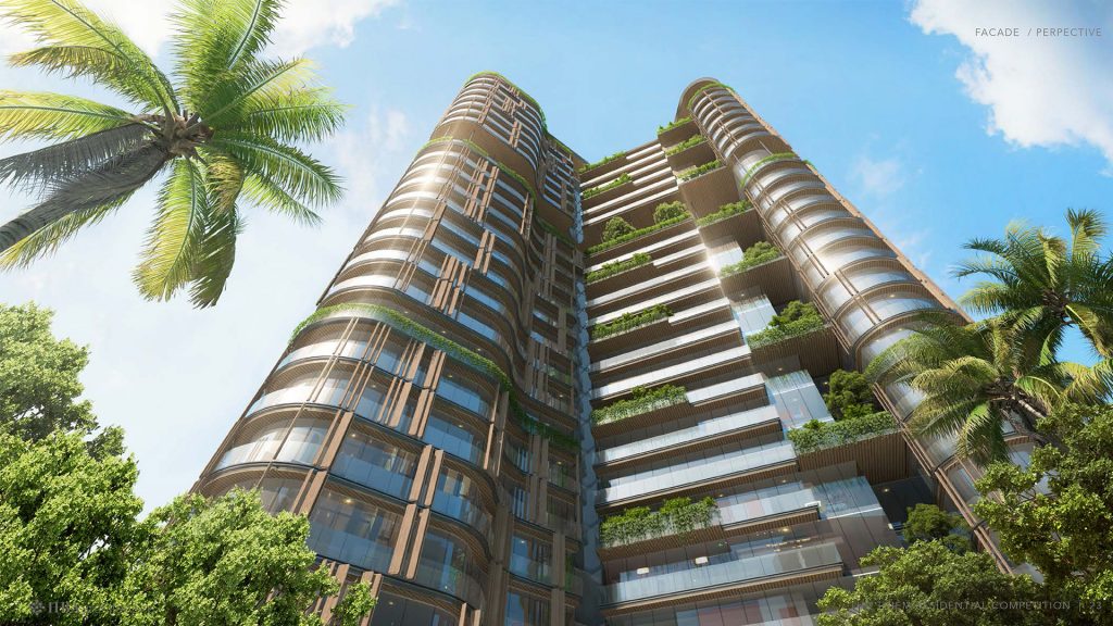 Phối cảng dự án The Skye Thủ Thiêm